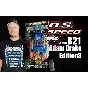 O.S. SPEED B21 ADAM DRAKE 3 EDITION .21 Off-road engine only 1CJ00